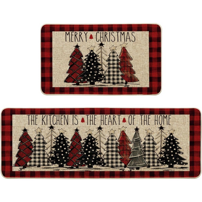 christmas kitchen rugs