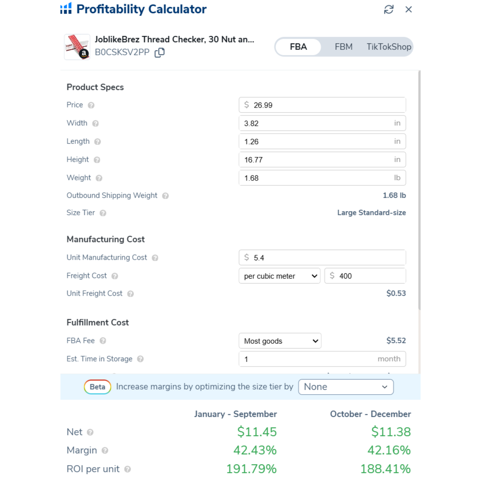 thread checker - Market Flippers